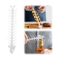 thumbnail image 2 of Barbecue Grill for Outdoor Cooking with Stainless Steel Fishbone Design for Grilling Barbecue Tools and Accessories, 2 of 6