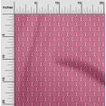 thumbnail image 1 of oneOone Viscose Jersey Fabric Curve & Circle Block Decor Fabric Printed BTY 60 Inch Wide, 1 of 5