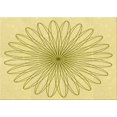 thumbnail image 1 of Ahgly Company Tapis Rectangulaire Lavable en Machine Intérieur Transitionnel Jaune Soleil, 2 Pieds x 3 Pieds, 1 of 7