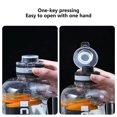 thumbnail image 4 of Large Capacity Sports Water Bottle | 1600ml Plastic Water Jug with Tea Infuser | Portable Outdoor Tote Rope Handle | Leakproof Drinking Cup for Hiking, Gym, and Travel, 4 of 9