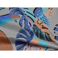 thumbnail image 5 of oneOone Rayon Gray Fabric Floral Flower With Birds Sewing Craft Projects Fabric Prints By Yard 56 Inch Wide, 5 of 5