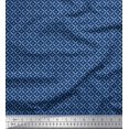thumbnail image 1 of Soimoi Velvet Fabric Circle & Curve Diamond Geometric Printed Craft Fabric by the Yard 58 Inch Wide, 1 of 3