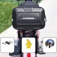 thumbnail image 2 of GLFILL Electric Bike Bag Waterproof PVC Leather Motorcycle Electric Vehicle Bag Large Capacity Practical Cycling Accessories S, 2 of 9