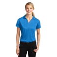 thumbnail image 1 of Sport-Tek Polo Chiné pour Femmes m Bleu Réveil Chiné, 1 of 4