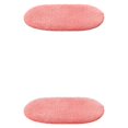 thumbnail image 2 of Thinsony Polyester Stylish Bathroom Carpet With Non-slip For Any Room Easy To Clean Bathroom Rugs Soft watermelon red 2Set, 2 of 6