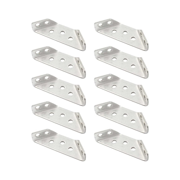 Clearance! Universal Stainless Steel Furniture Corner Connector Universal Stainless Steel Furniture Corner Connector Corner Brace for Shelf Cabinet Table Chair for Wood Shelf Cabinet Table