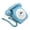 Blue, variant on Elodie Audio Guest Book Phone Audio Guestbook for Birthday Wedding Retirement Party Red