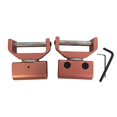 thumbnail image 2 of AJ Tack Swivel and Lock Stirrup Turner Copper Brown / 2.5", 2 of 4
