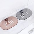 thumbnail image 4 of Oleegame 1PC Spoon And Lid Rest Bathroom Soap Dish Storage Holder Rack Soapbox Plate Tray Drain Brown, 4 of 5