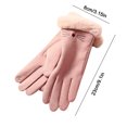 thumbnail image 1 of Agiferg Gants Chauds Dames Hiver Plus Velours Épais Automne Extérieur Cyclisme Écran Gants de Cyclisme, 1 of 6