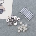 thumbnail image 3 of 24 Sets Cam Bolt Nuts Furniture Connecting Dowels Cam Lock Fitting Fasteners, 3 of 9