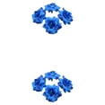 thumbnail image 2 of Thinsony 50pcs Fiber Realistic Appearance Fabric For Stunning Bouquets And Decor Wedding Wide Application Birthday Soft Texture Deep Blue 4.5cm 2Set, 2 of 6