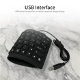 thumbnail image 4 of VONKY Mini Clavier Filaire USB 84 Touches Étanche pour PC de Bureau Ordinateur Portable, 4 of 5