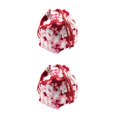 thumbnail image 2 of VONKY Japanese Drawstring Bag Coin Purse Food Pouch Durable and Portable Wine Red Cherry 14x12x16cm 2Set, 2 of 6