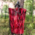 thumbnail image 1 of EGNMCR Halloween Decorations, Halloween Ornaments, Halloween Horror Props Haunted House Decoration Sound Emitting Sound Controlled Skull Ghost Head Small Hanging Ghost Version Hanging Ghost, 1 of 1