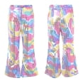 thumbnail image 2 of 2025 Children's Lined Winter Pants Size Small Girls Clothes Cozy Embroidered Rabbit Design infant Sweatpants Joggers, 2 of 6