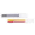 thumbnail image 3 of Trousse de Recharge pour Crayon de Charpentier HB, Ensemble de Recharge pour Crayon de Charpentier 2,8 mm 12 Pcs Cire de Graphite Précise Noir Rouge Jaune pour Métal pour Verre, 3 of 8