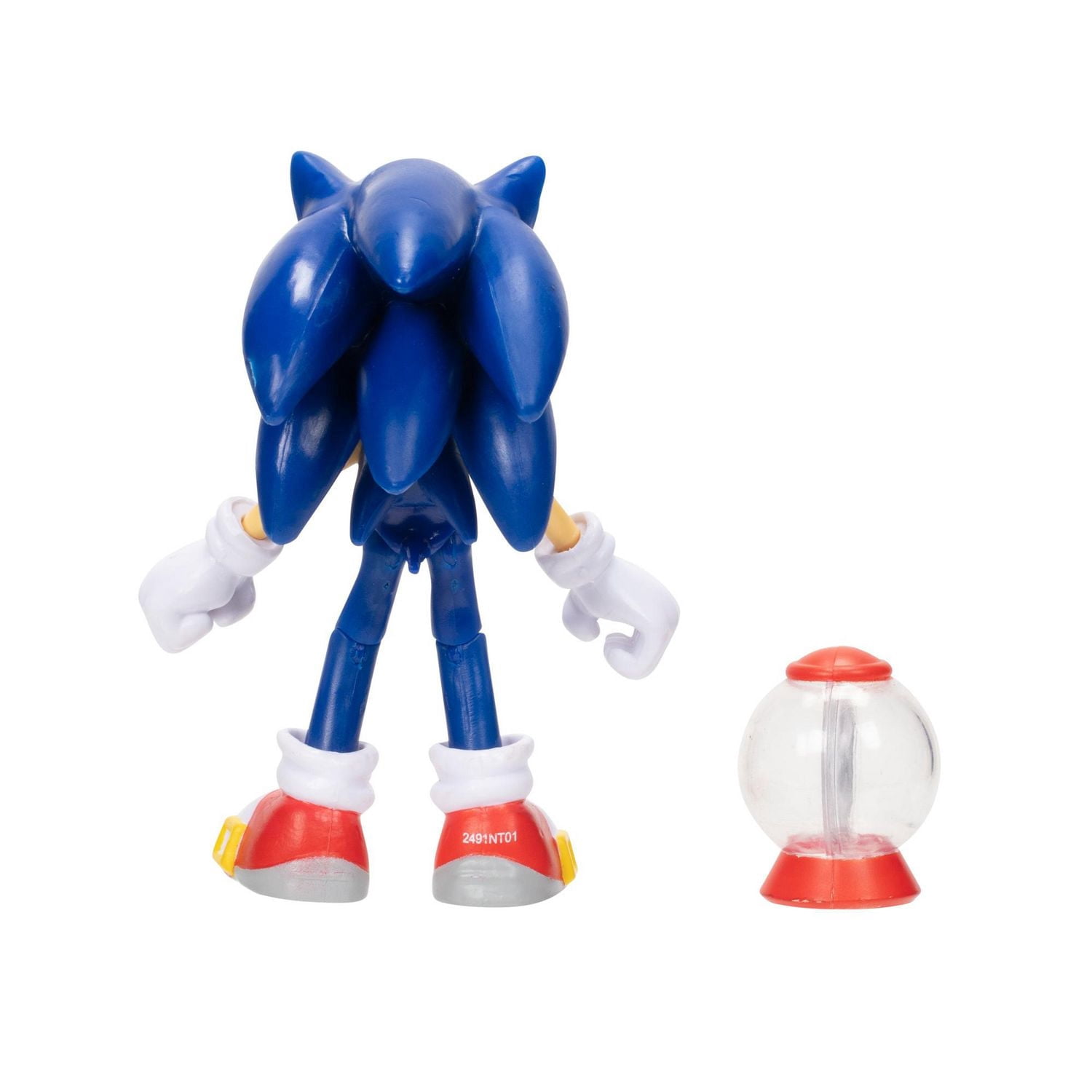 Figurine de 4 pouces Sonic – Sonic avec Boîte d’objet invincible