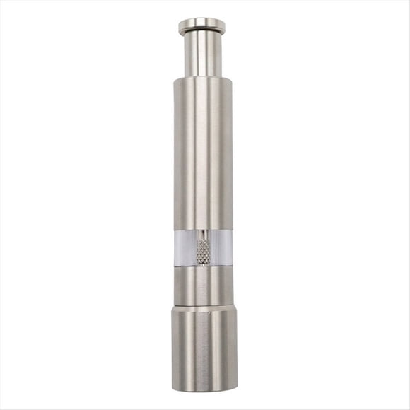 Salt Grinder and Pepper Mill Set for Pepper Sea Salt and Spices with Thumb Button for One Hand Operation,1 x salt and pepper grinder