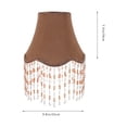 thumbnail image 2 of GOOHOCHY Abat-Jour à Clip Européen Protection Café Fête 1Pcs 9.8*9.8 Po, 2 of 8