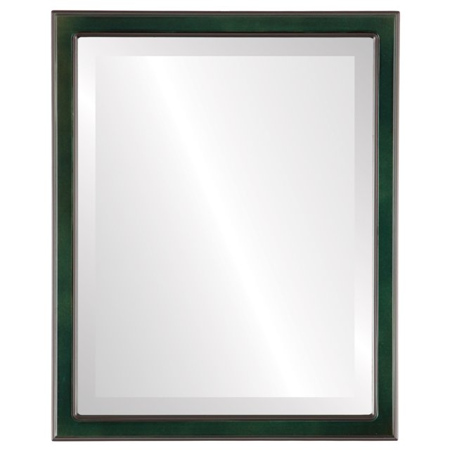 Toronto Framed Mirror - Hunter Green