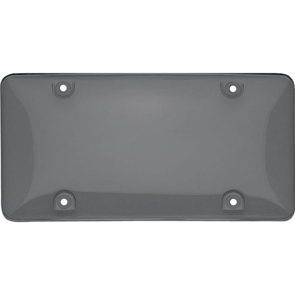 Cruiser Accessories Tuf Bubble License Plate Shield, Smoke