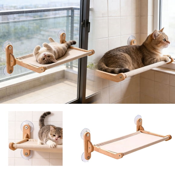 Outdor Cat Window Bed With Soft And Secure Suction Cups For And Cats To Relax And Sleep Comfortably