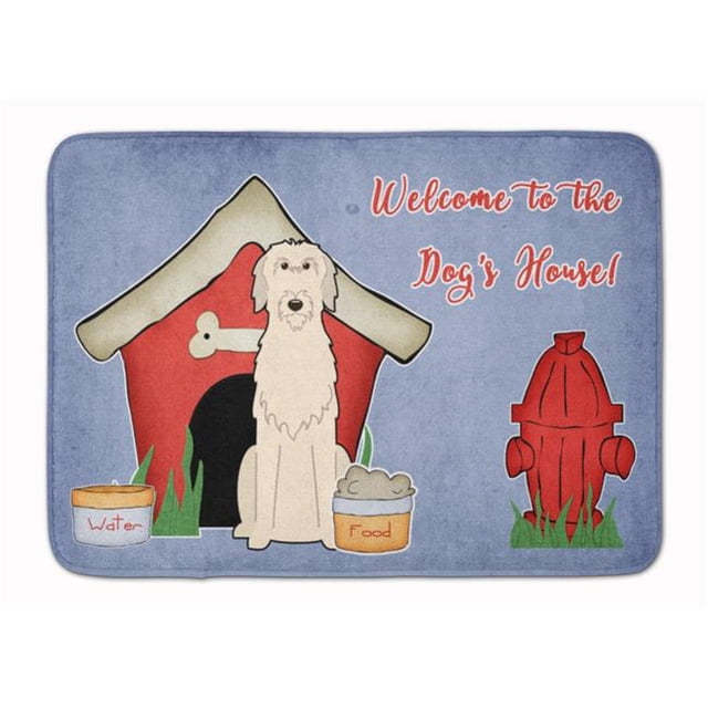 Carolines Treasures BB2819RUG Dog House Collection Irish Wolfhound Machine Washable Memory Foam Mat