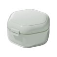 thumbnail image 1 of Dvruxg Denture Case - Portable Leakproof False Teeth Container Denture Cup With Lid, Portable Denture Cup | Denture Bath Case, Waterproof Dentures Case, Denture Container for Home, Offices, 1 of 5