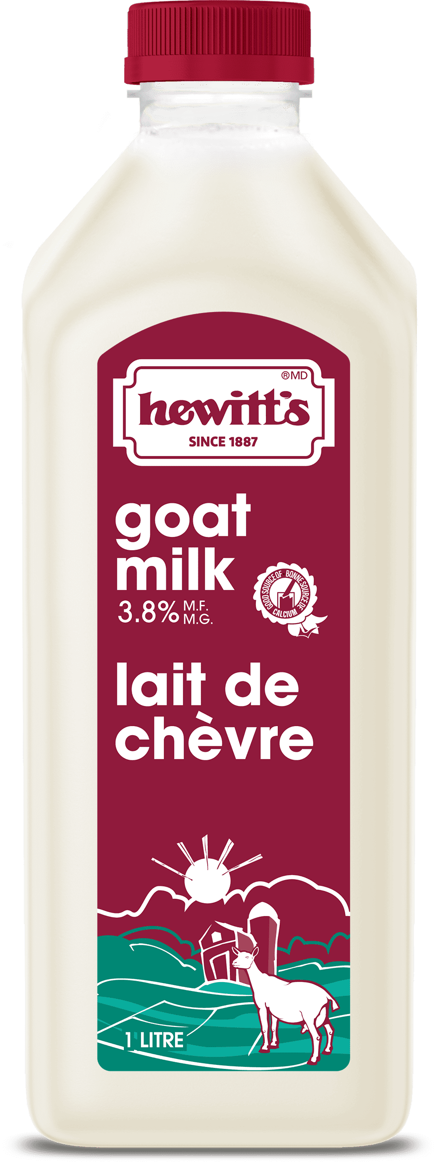 Hewitt’s 3.8% Whole Goat Milk