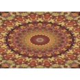 thumbnail image 1 of Ahgly Tapis Rectangulaire Lavable en Machine Intérieur Caramel Brun, 2 Pieds x 5 Pieds, 1 of 7