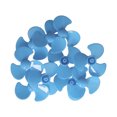thumbnail image 1 of Fugacal Plastic Propellers, 10Pcs 3 Blades Propeller With 2mm Hole For DIY Toys Model, 1 of 8