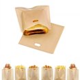 thumbnail image 5 of Agiferg Sacs à Griller Réutilisables pour Fromage Grillé Sandwich Antiadhésifs Résistants à la Chaleur 5 Pcs, 5 of 5