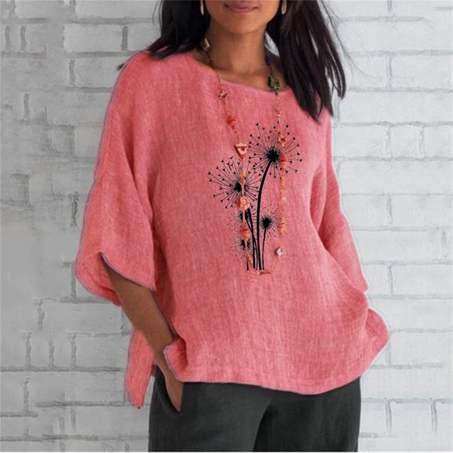 Hauts Corset pour Femmes Été Aguichant Imprimé Régulier à Boutons Col Rond Manches Courtes Femmes Manches Courtes Haut Blouses Grande Taille pour Femmes en Liquidation