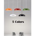 thumbnail image 3 of Simple Gloss Dome Metal Pendant Light Fixtures for Kitchen Island, Minimalism Nordic Pendant Lighting Over Dining Room Table, Vintage Ceiling Hanging Lamp Retro Industrial Chandelier, 3 of 7