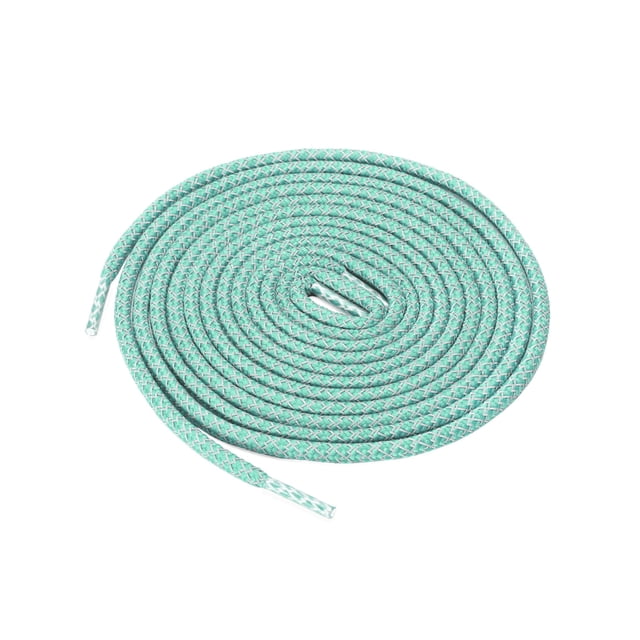 INSPIRE CHIC 2 Paires Lacets Ronds Élastiques Réfléchissants Unisexes pour Espadrilles Vert Pâle 100 cm/39.5 Pouces