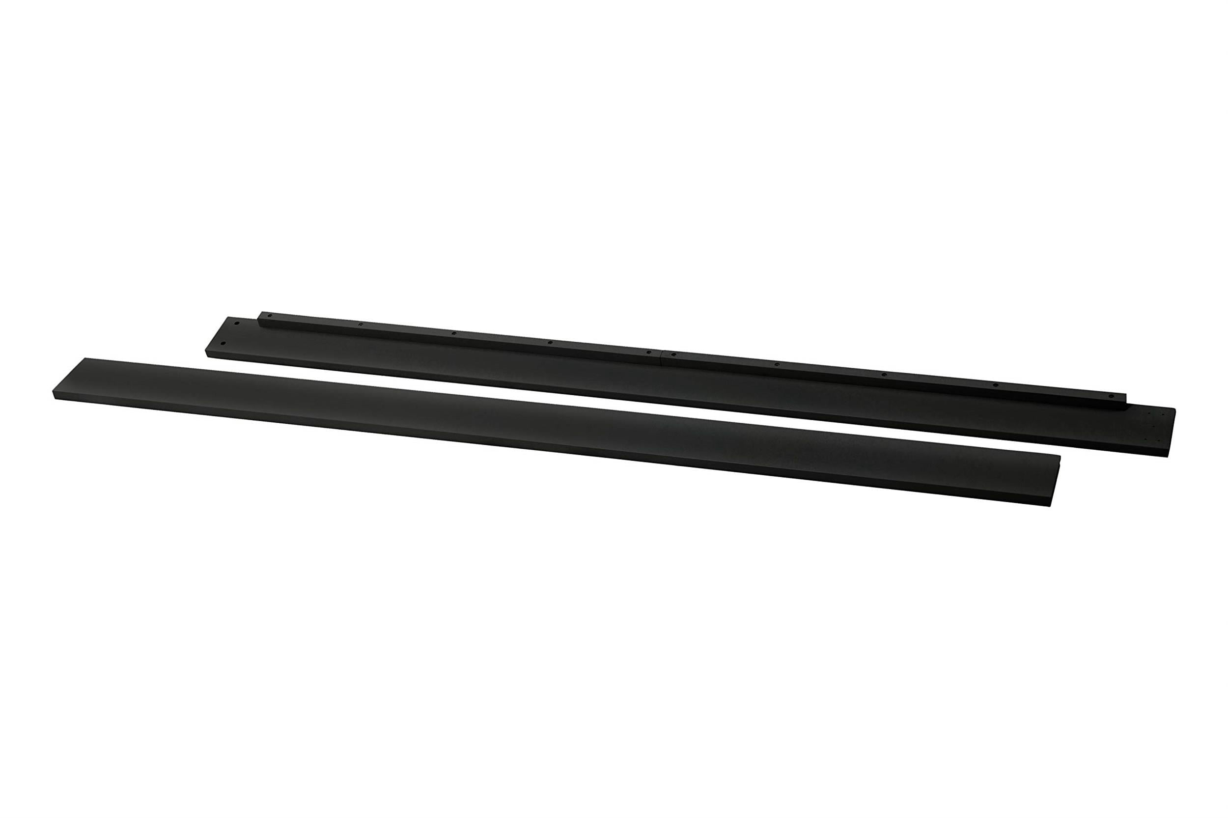 DaVinci Hidden Hardware Twin-Full Size Bed Conversion Kit in Ebony