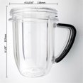 thumbnail image 2 of Replacement 30 Ounce Cup Jar for Nutribullet RX 1700W NB-301,N17-1001, 2 of 5