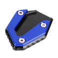 thumbnail image 1 of Side Stand Pad, Exquisite Motorcycle Kickstand Pad Improve Friction Durable  For Outdoor Parking Black,Red,Gold,Blue, 1 of 8