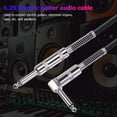 thumbnail image 2 of Câble Audio 6.5mm Jack Guitare Mâle à Droit, 2 of 7