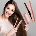 thumbnail image 2 of Hair Straightening Comb Curling Iron Mini USB Wireless Splint Curling Purpose Straight Splint Portable Hair Straightener Fringe Curler, 2 of 8