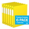 thumbnail image 1 of Davis Group, Premium Economy, Round Ring, Binder, 6 Pack, 1", 1 of 3