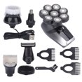 thumbnail image 1 of 8D Head Shaver IPX7 Waterproof Automatic Grinding Floating Blades Electric Bald Shaver, 1 of 14