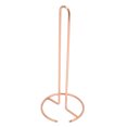 thumbnail image 1 of Tissue Reserve Paper Holder, Iron Material Good Toughness Wrought Iron Tissue Holder  For Desktop Rose Gold, 1 of 8