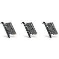thumbnail image 1 of 3X PCIe to USB 3.2 Gen 2 Adapter Card PCI Expansion Card PCI-E Add-on Cards Riser for PC /8/7 and,3 x PCI Express Expansion Card,black, 1 of 7