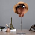 thumbnail image 2 of Perruques de Modèle de Tête de Mannequin Lunettes Chapeaux Présentoir Support Café, 2 of 9
