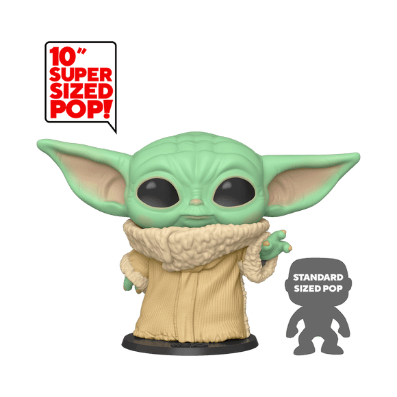 Funko Pop! Star Wars: The Mandalorian - The Child, 10" Super Sized Pop!