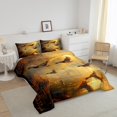 thumbnail image 3 of Erosebridal Duck Bedding Full Comforter Set for Teens, Rustic Lake Comforter Sets Full Size, Farmhouse Hunting Reversible Down Comforter, Breathable Room Decoration, 3pcs, 3 of 8