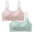 thumbnail image 1 of Timegard 2 Pcs Soutiens-Gorge de Sport pour Femmes avec Armatures Bretelles Réglables Respirantes Confortables pour Dormir, 1 of 6