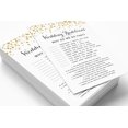 thumbnail image 3 of Inkdotpot Gold ConfettiWhy Do We Do That 50-Pack Bridal Wedding ShowerGameBachelorette Party ActivityGameCards, 3 of 7